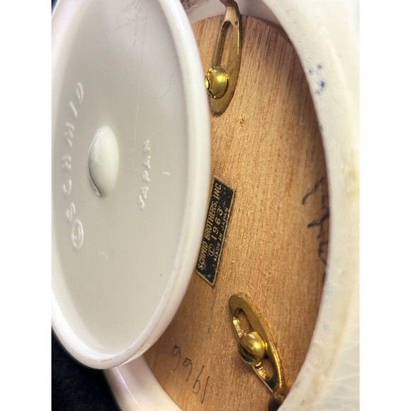 Vintage‎ Schmid Brothers Music Box Lara’s Theme 1963 Girl with Bouquet Japan - Picture 6 of 6